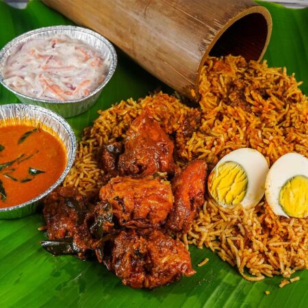 Chicken Bamboo Biryani
