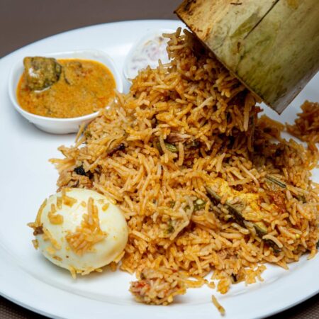 Mutton Bamboo Biryani